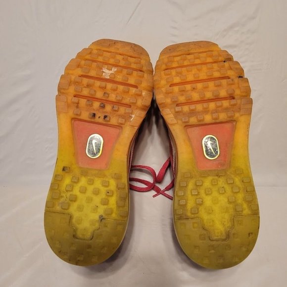 Nike 2013 Air Max Pink Yellow Ladies Running Shoes 621078-687 Women's US Size 7 - Picture 11 of 11